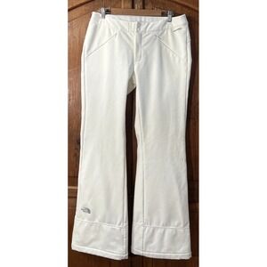 Women's The North Face Pants Windwall Ski Snowboard Fleece Lined 33" Ins Large